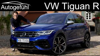 first-ever VW Tiguan R 320 hp FULL REVIEW with new torque vectoring Tiguan Facelift 2021  Autogefühl