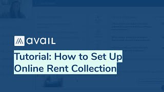 Tutorial: How to Set Up Online Rent Collection