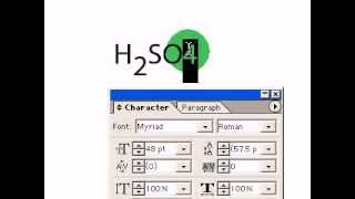 How to Create Superscript and Subscript In Adobe Illustrator-10
