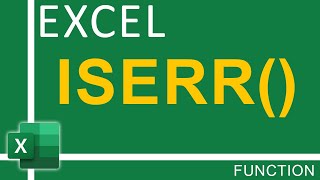 How To Use Excel IsErr Function | Excel Tutorial for Everyone