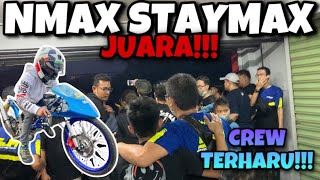 BEHIND THE SCENE BALAP NMAX STAYMAX 500M DI SENTUL | DETIK-DETIK KEMENANGAN NMAX SJM🔥