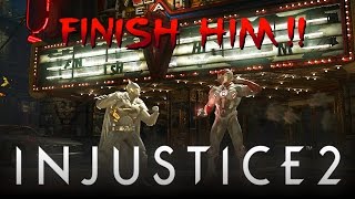 Injustice 2: Mortal Kombat "Finish Him" Fatality Easter Egg & Reference! (Injustice 2: Easter Eggs)