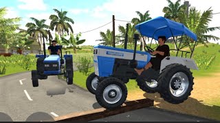 SWARAJ 744 FE And SONALIKA 35DI || Fully Mitti Loding Tractor || Jcb 3DX Backhoe and Tractor videos