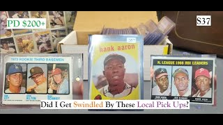 S37 I paid over $200 For These 1958 to 1977 Vintage Baseball Cards Found at Local Card Shop and Show