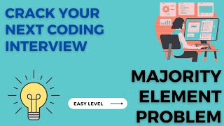 Coding Interview Question - Majority element (Level Easy) | #javascript #faang #interview #coding