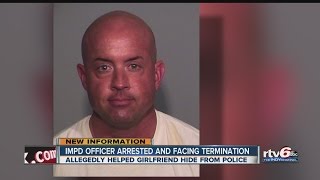 IMPD officer arrested and facing termination