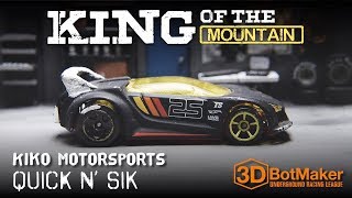Quik N' Sik vs. Lancer Evo - Custom Hot Wheels Diecast Racing