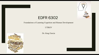 EDFR 6302 FINAL REFLECTION