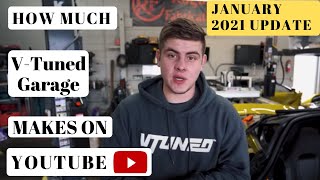 V-Tuned Garage - How much V-Tuned Garage makes on Youtube - YT Money Business Model