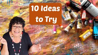 10 Mixed Media Techniques You NEED to Try