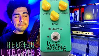 JOYO VINTAGE OVERDRIVE JF-01 - Unboxing Review