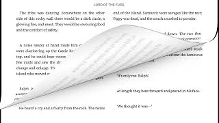 Lord of the Flies Chapter 12 The Cry of the Hunters
