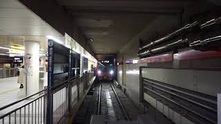 東京メトロ丸ノ内線２０００系池袋駅到着シーン