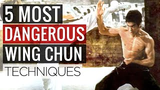 5 MOST DANGEROUS Wing Chun Techniques & Martial Arts Moves for Self Defense