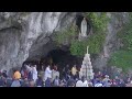 Procession eucharistique du  October 23, 2023 . Sanctuaire de Lourdes