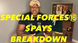 Special Forces $PAY | Active Duty Green Beret