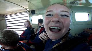 Alyssa Powell's Tandem skydive!