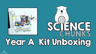 Unboxing the Science Chunks Year A Supply Kit from Elemental Science