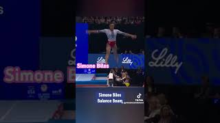 Simone Biles balance on beam 2024 Olympic