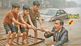 Tỷ Phú BẤT NGỜ Được Cứu Sống nhờ 3 Đứa Trẻ Mồ Côi Và Nhận Được BÀI HỌC Thay Đổi Cuộc Đời | T - Story