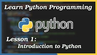 Introduction To The Python Programming Language - Python Tutorial (Part 1)