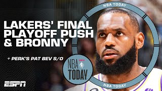 How many games can Lakers afford to lose? + Bronny in McDonald's All-American Game | NBA Today