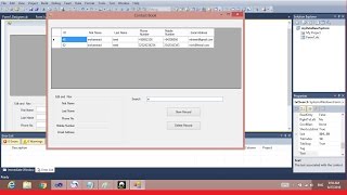 DataBase Interface in Visual Basic 2010 Using OleDB library (Lesson 3) adding Search Field