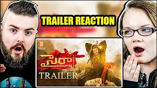 Sye Raa Trailer REACTION! (Telugu) - Chiranjeevi | Ram Charan | Surender Reddy