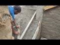 landing concrete work