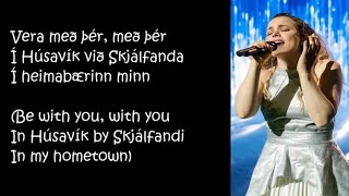 Molly Sandén - Husavik (Lyrics) (My Home Town) [Eurovision: Song Contest The Story of Fire Saga]
