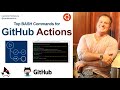GitHub Actions Bash Shell Commands