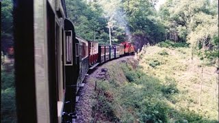 Riding the Ffestiniog Railway from Porthmadog to Tan y Bwlch behind Prince 30 May 2000