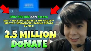 EVOS DLAR STREAM - (10 Million Indonesian Rupiah) Donated by a Fan!