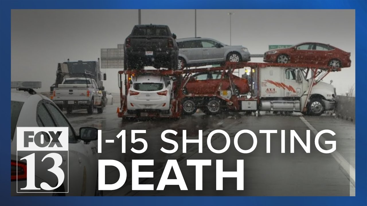 Driver Dies Of Gunshot Wound, Causing Accident Involving Truck On I-15 ...