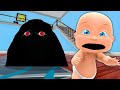 BABY vs ROBLOX EVADE!