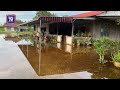 Dua minggu air banjir termenung dalam rumah