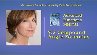 Advanced Functions 7.2 Compound Angle Formulas