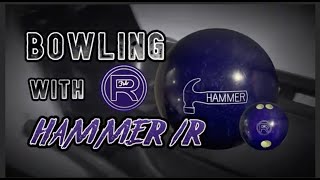 Bowling With 1995 FAB Purple Hammer R Reactive #BowlingWithRelics 16lb Ball Review Vic Amann