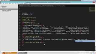 PHP Operators and Control Structures 4/6