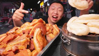 Street Food in Shaanxi: 7 Yuan for Carbs with Preserved Meat Sauce, Lives Up to Its Reputation...