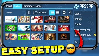 {2025}🔥Ppsspp Emulator Setup Guide | How To Play Games Using Ppsspp Emulator In Hindi