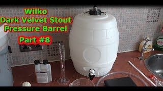 Dark Velvet Stout Pressure Barrel \u0026 Priming Wilko Home Brew Beer Kit UK Part #8