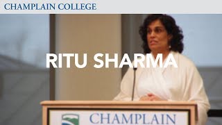 Ritu Sharma - International Women's Day Keynote | Champlain College