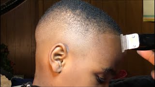 KID HAIRCUT: BALD FADE!