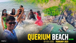 Querium Beach at North Goa | North Goa Beaches | Russian Beach in goa