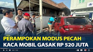 Perampokan Modus Pecah Kaca Mobil di Muba Gasak Uang Rp 520 Juta, Baru Tarik Dari Bank