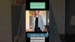 Nordstrom Trunk Club Fall Try On