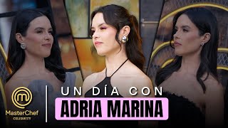 Así es un día con Adria Marina, siendo jurado de MasterChef Celebrity Colombia