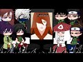 konoha shinobis react to sasuke uchiha gacha club 🇧🇷🇱🇷 sakura senseia