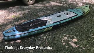 Blackfin V SUP maiden voyage and review by the Raccoon and I!